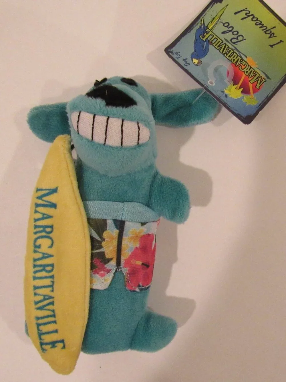 TWO NEW BEACH THEMED SOFT STUFFED SQUEAKY TOYS FOR DOGS